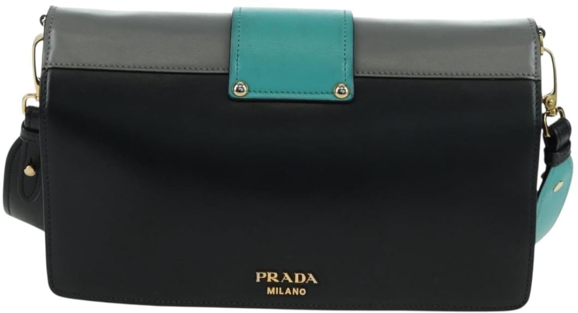 Prada Metal Ribbon City Calfskin Medium
