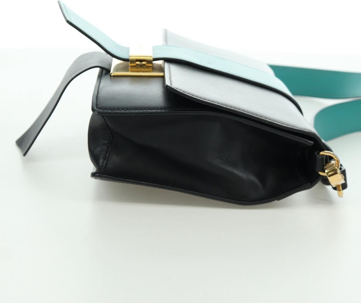 Prada Metal Ribbon City Calfskin Medium