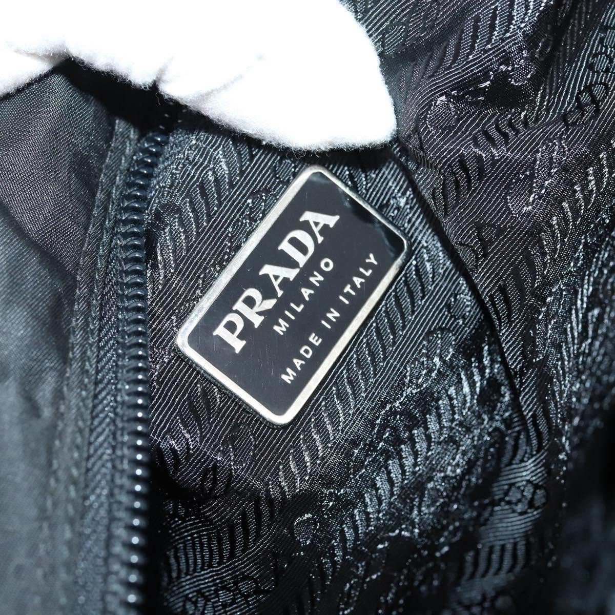 Prada Porta Computer Tessuto and Saffiano Leather Medium