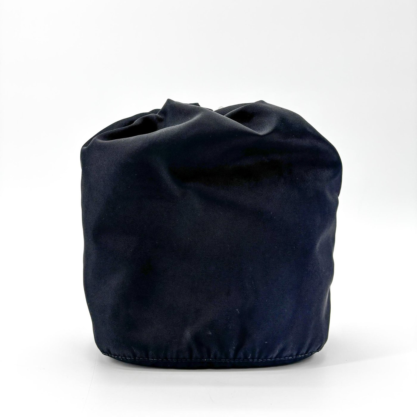 Prada Vela Drawstring Bucket Tessuto Small