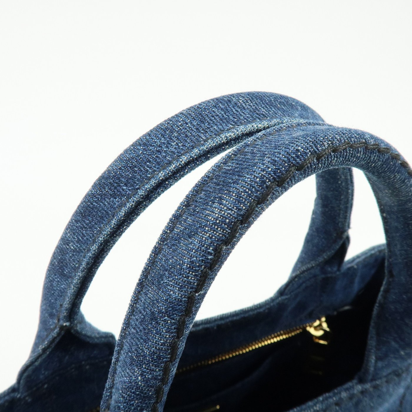 Prada Canapa Convertible Denim Medium