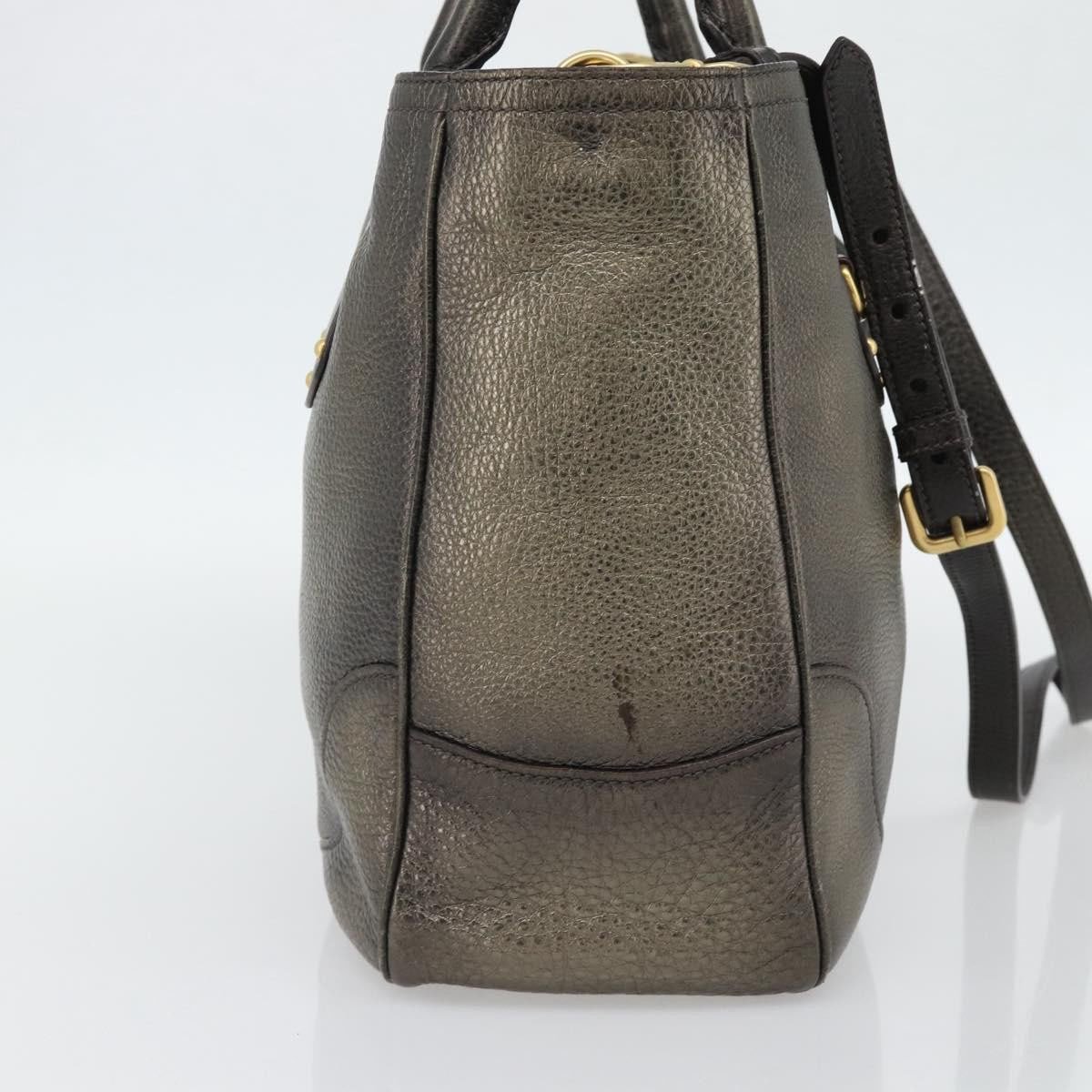 Prada Braided Handle Open Vitello Daino Medium