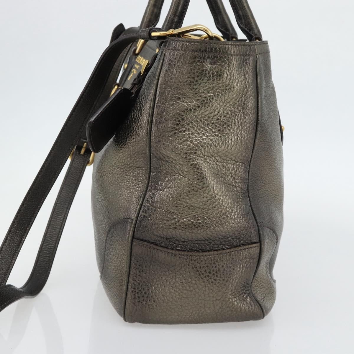 Prada Braided Handle Open Vitello Daino Medium