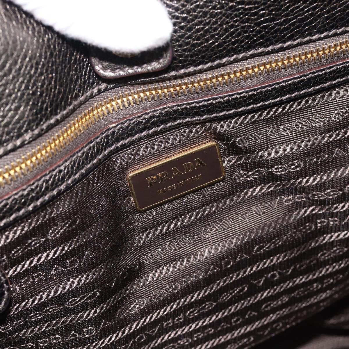 Prada Braided Handle Open Vitello Daino Medium