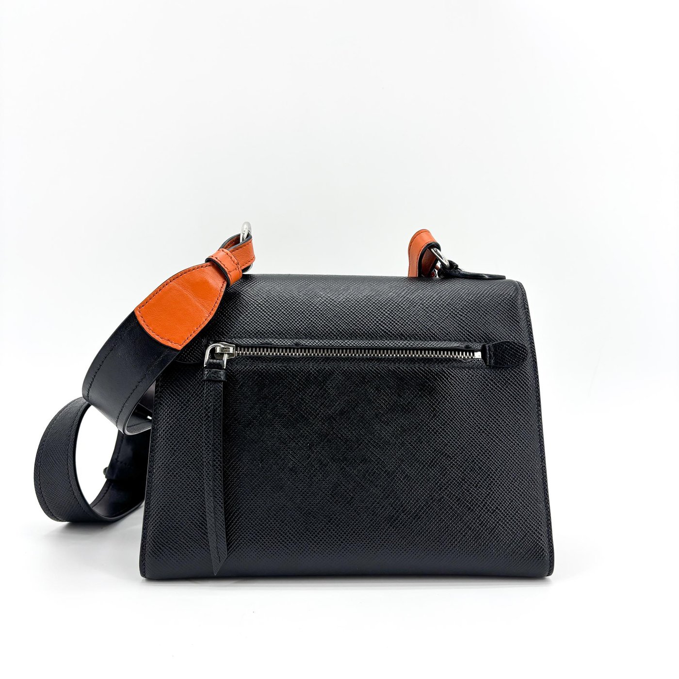 Prada Monochrome Saffiano Leather Small