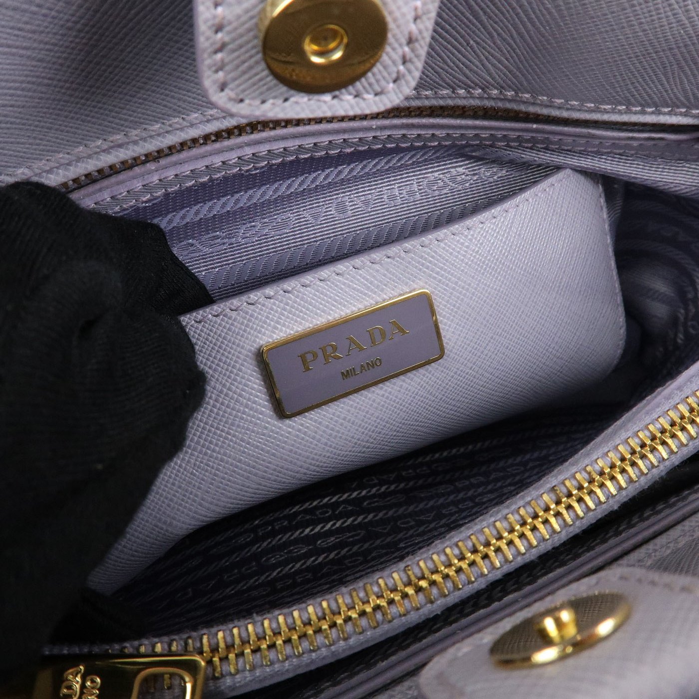 Prada Open Promenade Saffiano Leather Large