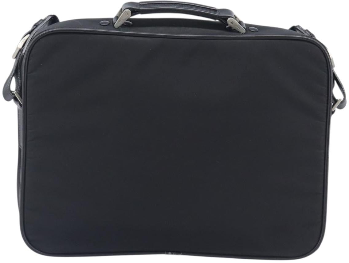 Prada Briefcase Tessuto and Saffiano Leather Large