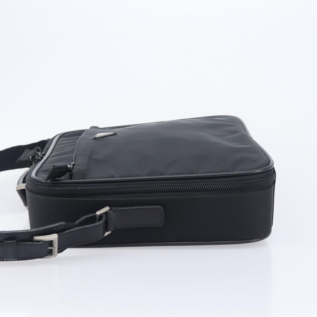 Prada Briefcase Tessuto and Saffiano Leather Large
