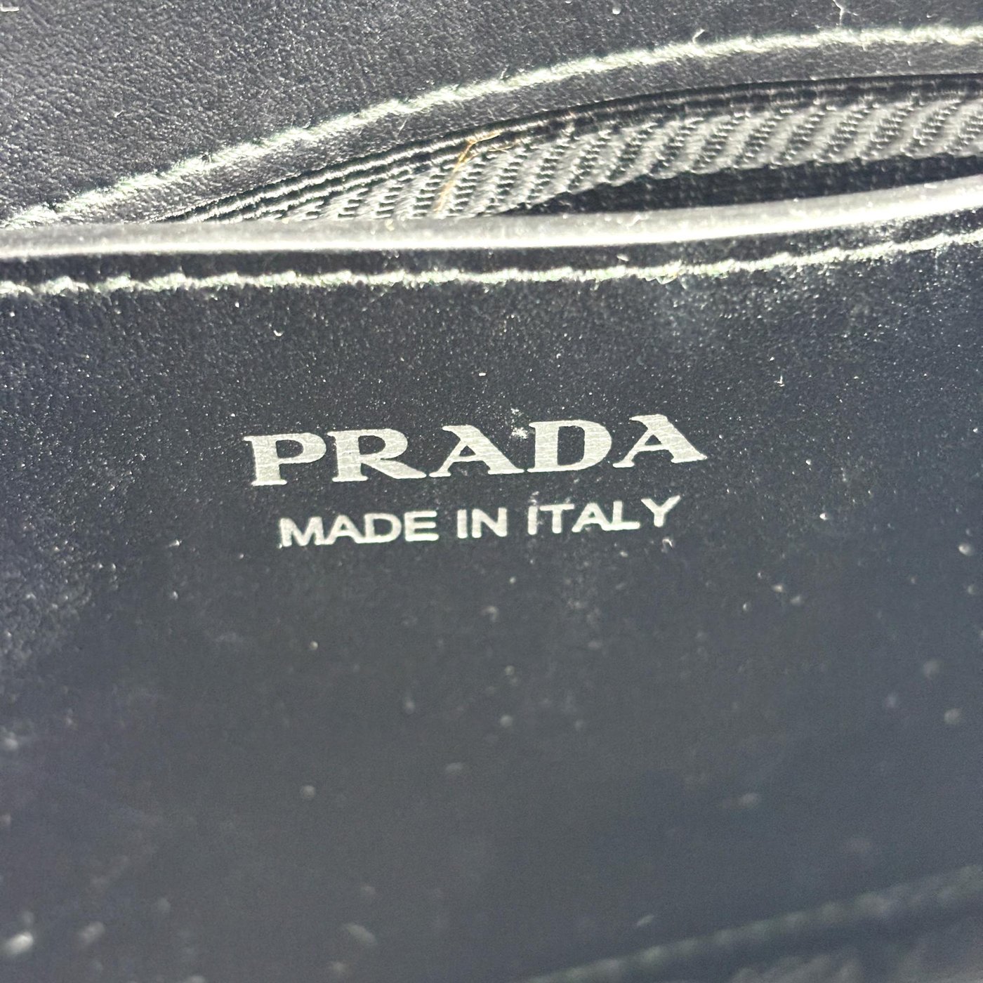Prada Monochrome Saffiano Leather Small