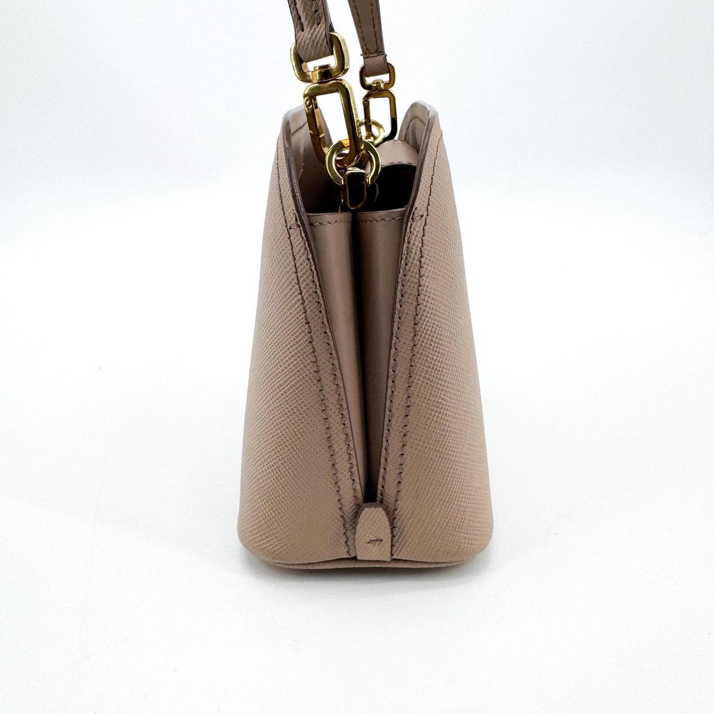 Prada Matinee Top Handle Saffiano Leather Micro
