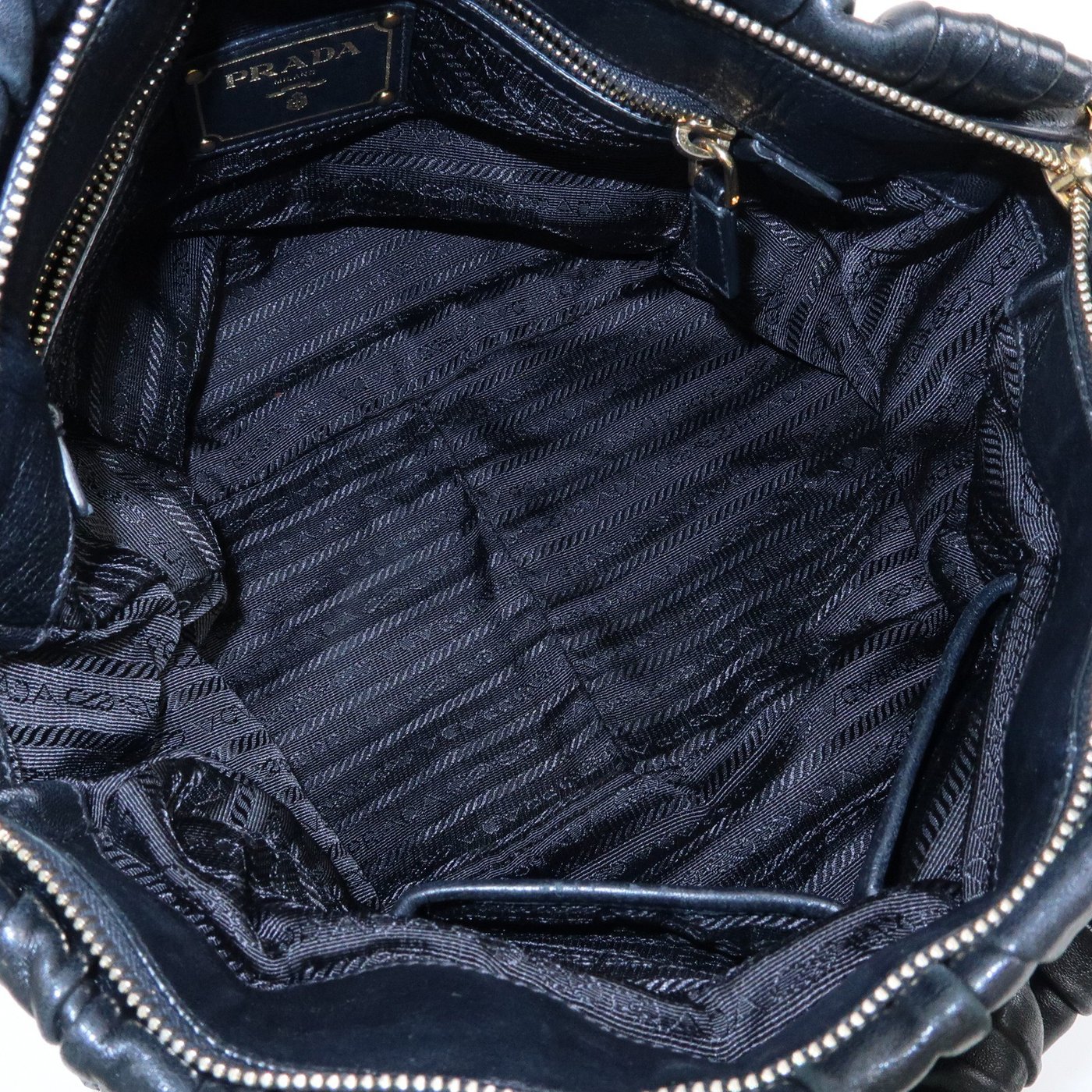 Prada Gaufre Convertible Nappa Leather Large