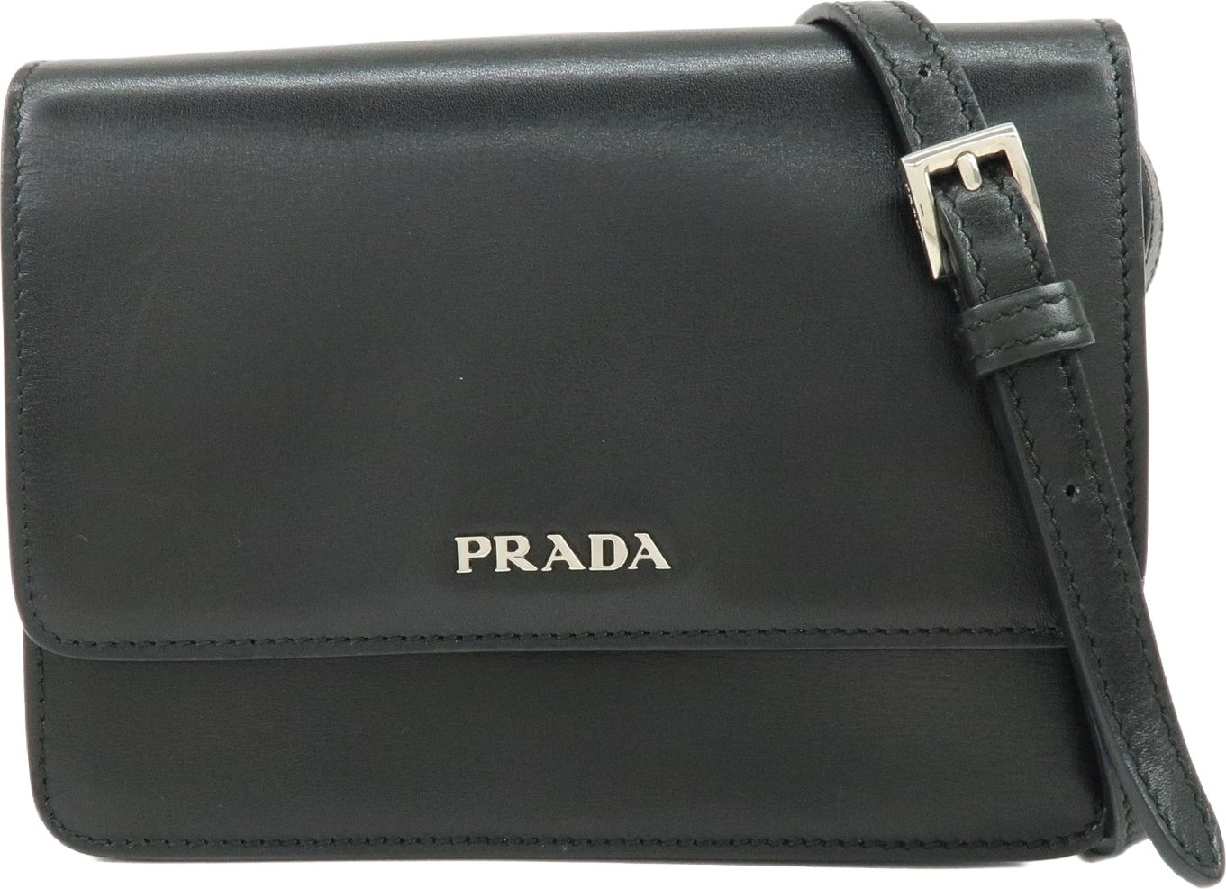 Prada Wallet on Strap City Calfskin