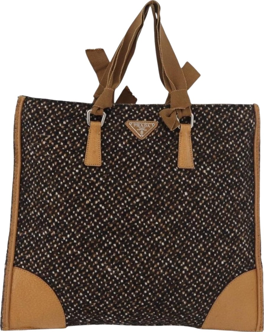 Prada Convertible Open Tweed East West