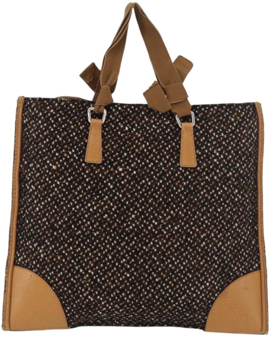 Prada Convertible Open Tweed East West