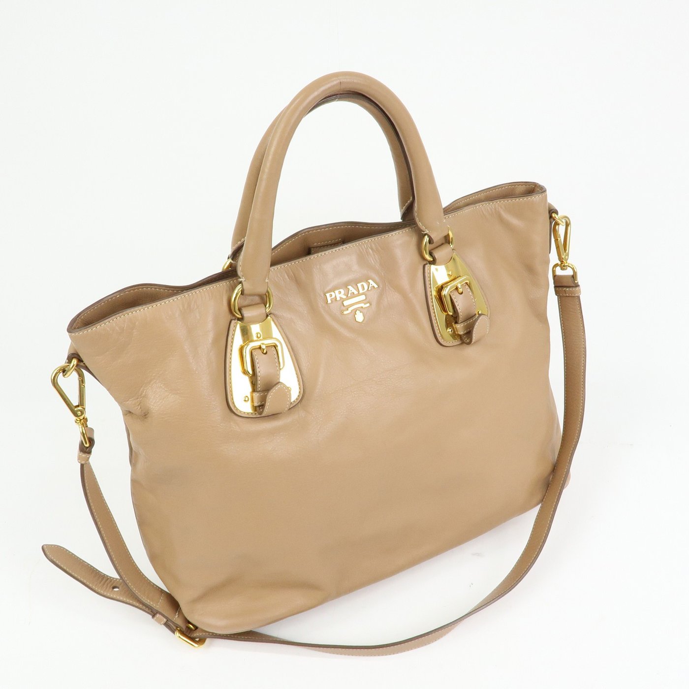 Prada Convertible Shopper Soft Calf Large
