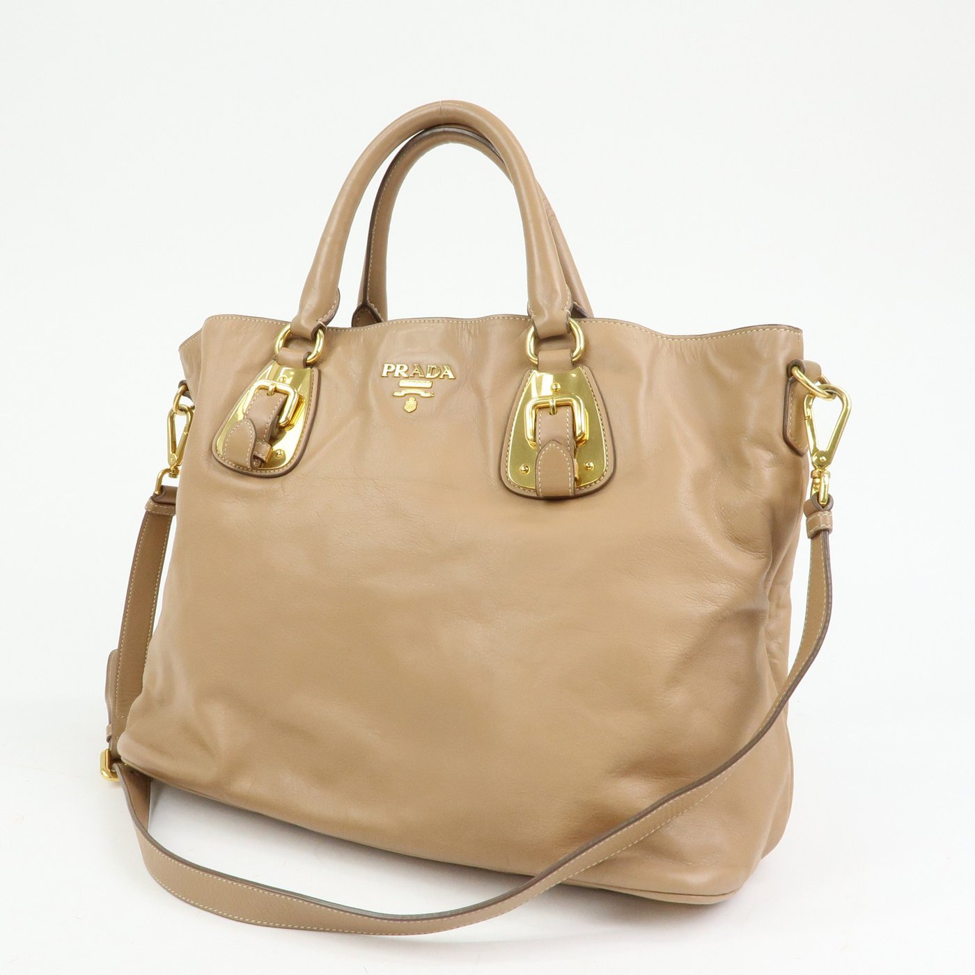 Prada Convertible Shopper Soft Calf Large