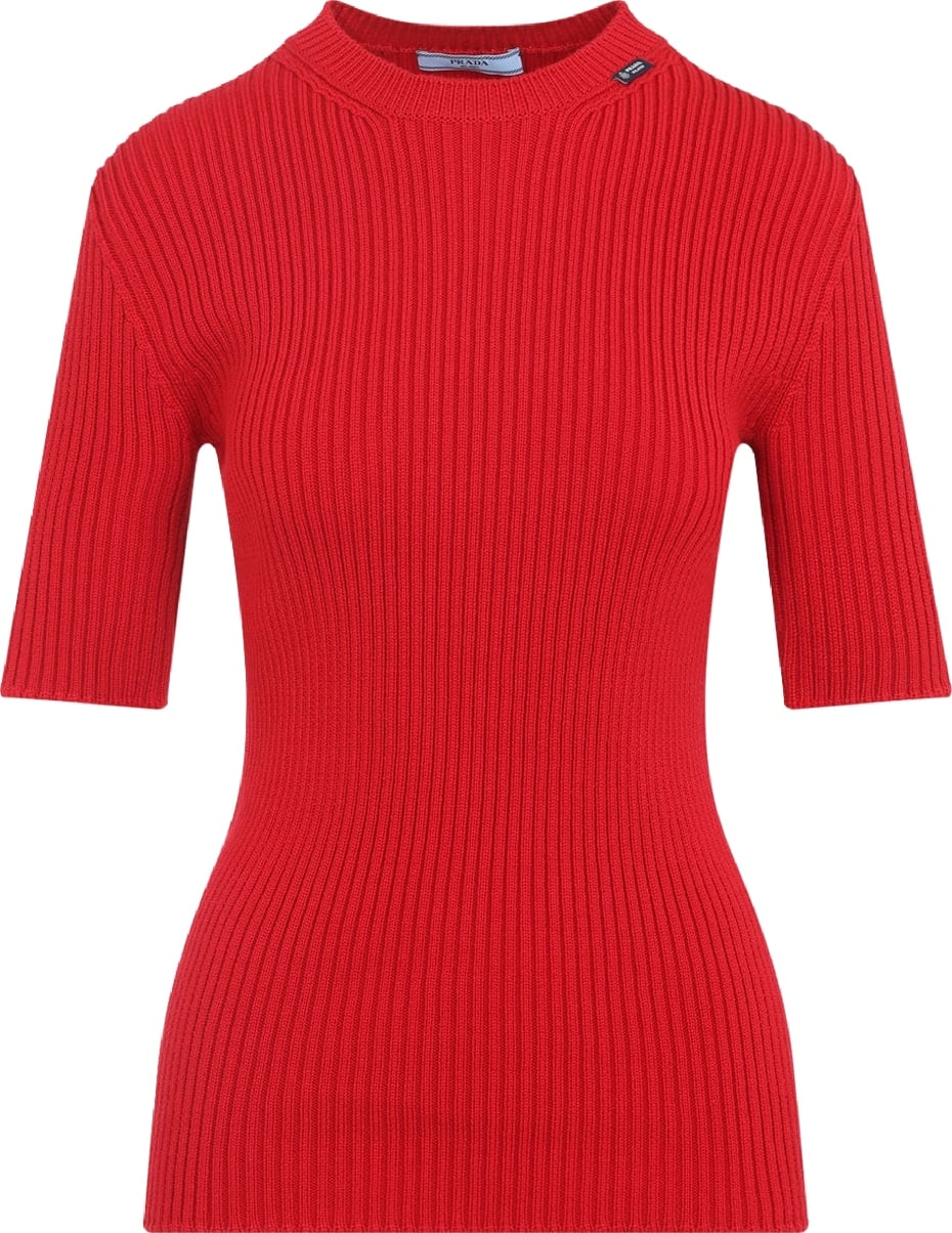 Prada Ribbed Top