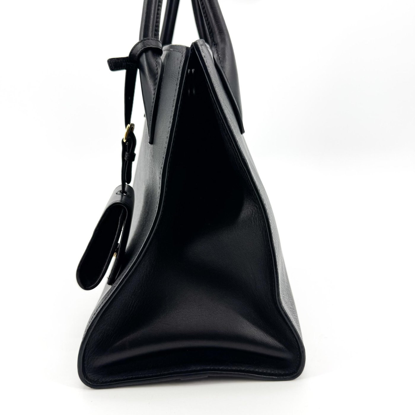 Prada Monochrome Saffiano with City Calf Medium