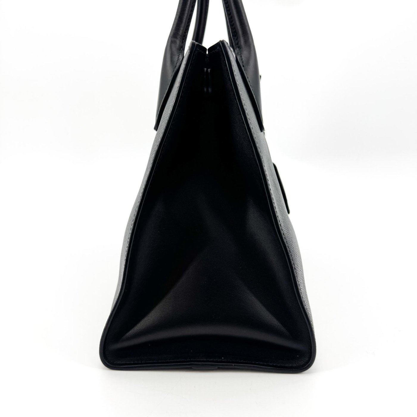 Prada Monochrome Saffiano with City Calf Medium