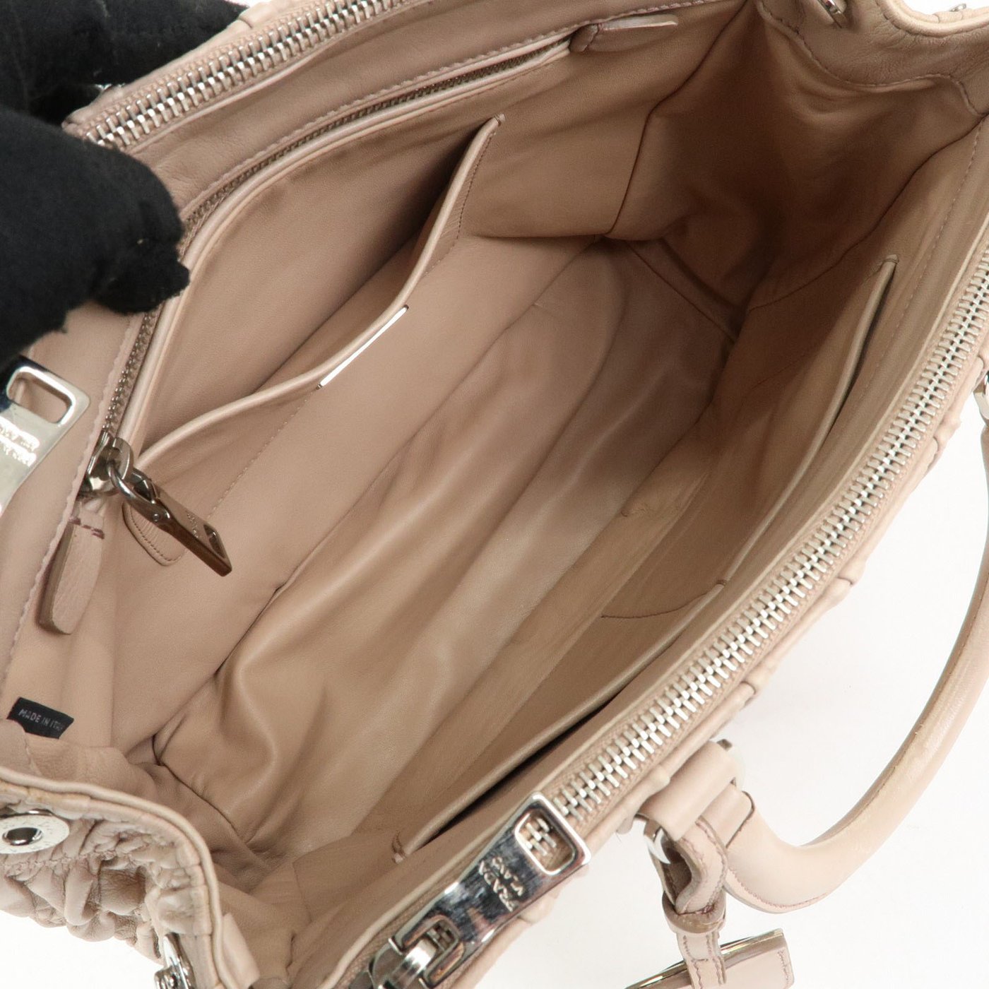 Prada Gaufre Nappa Leather Small