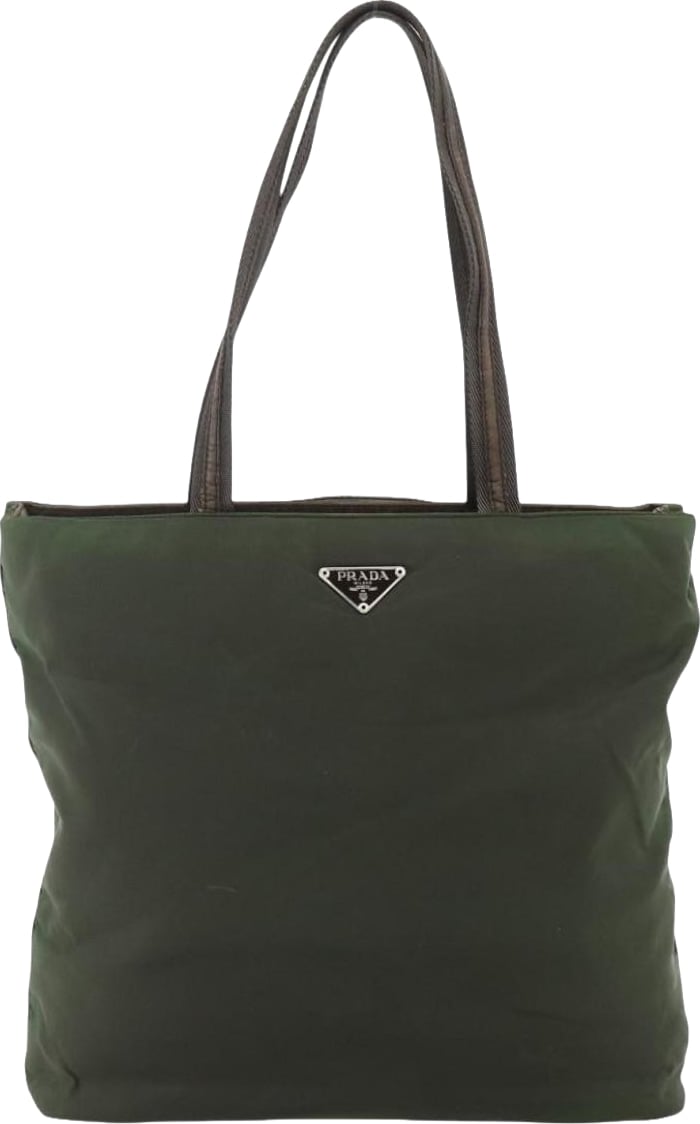 Prada Zip Tote Tessuto Medium