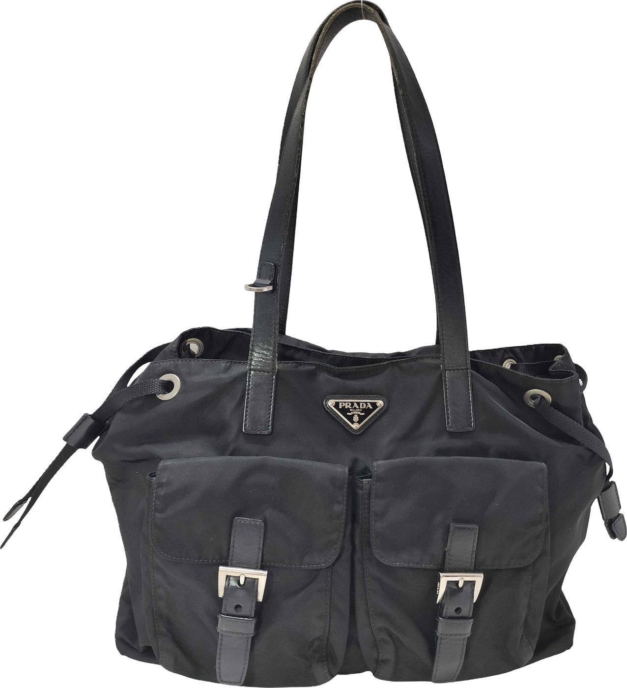 Prada Tessuto Pocket Tote Nylon