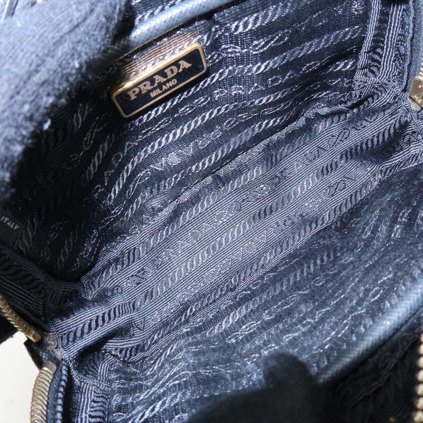 Prada Bow Camera Saffiano Leather Mini