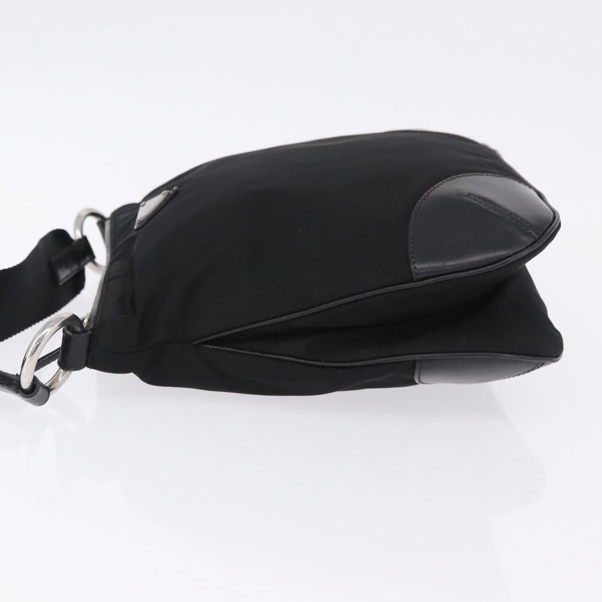 Prada Zip Messenger Tessuto with Leather Medium