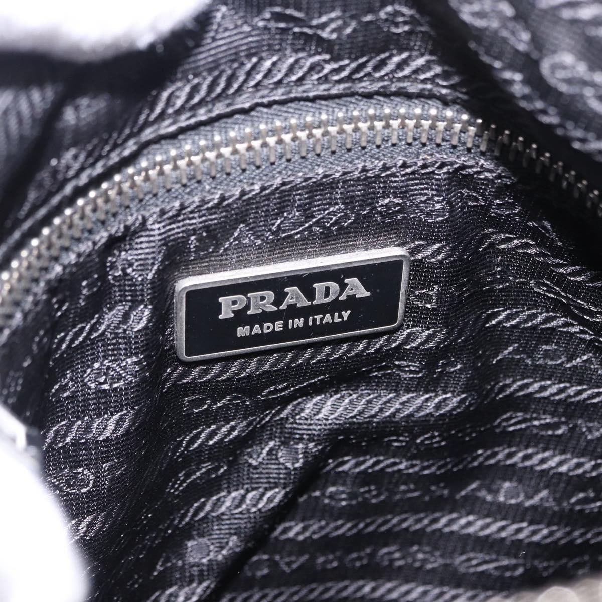Prada Zip Messenger Tessuto with Leather Medium