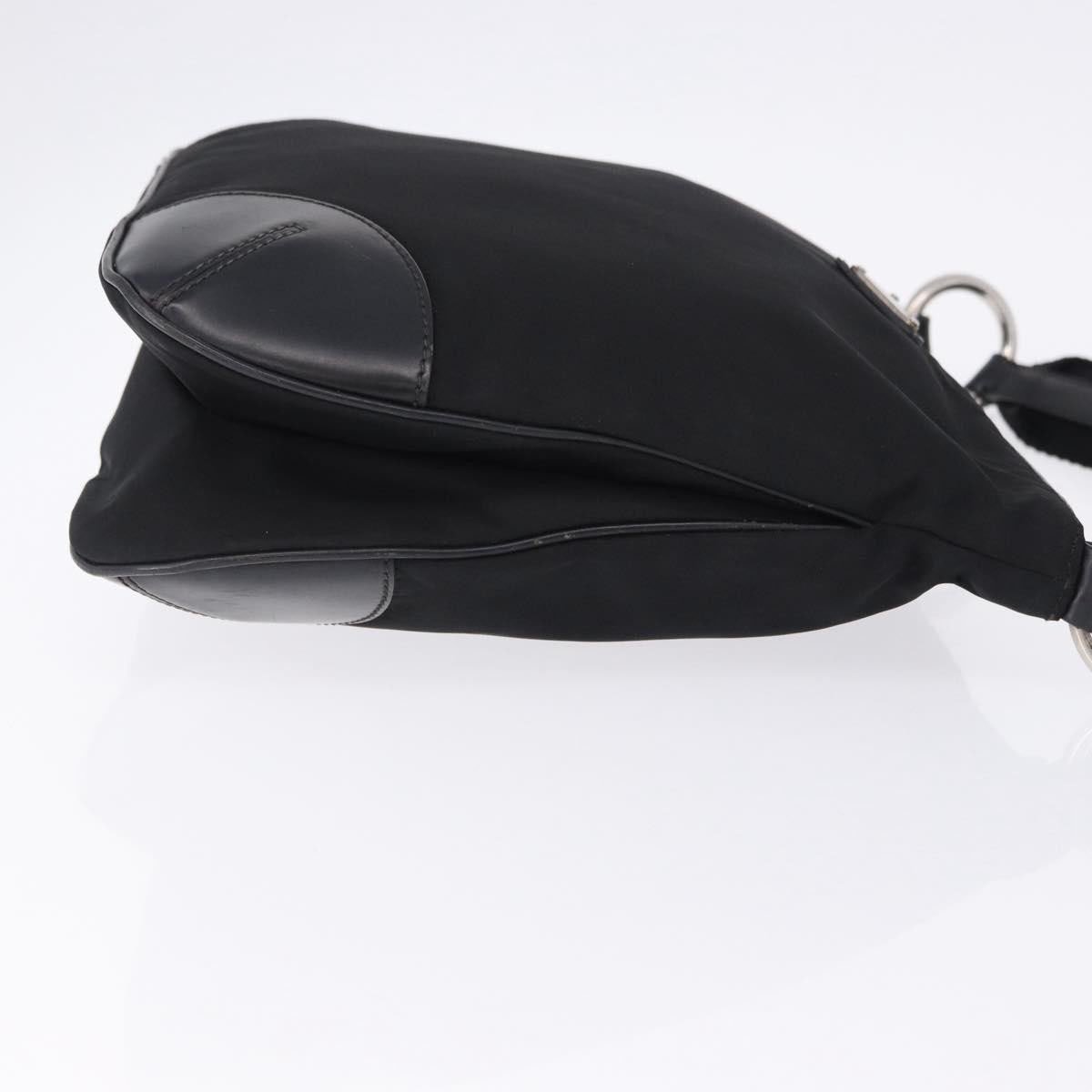 Prada Zip Messenger Tessuto with Leather Medium