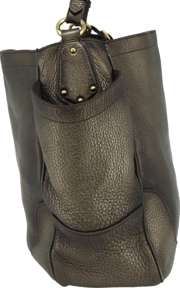 Prada Side Pocket Hobo Vitello Daino Medium