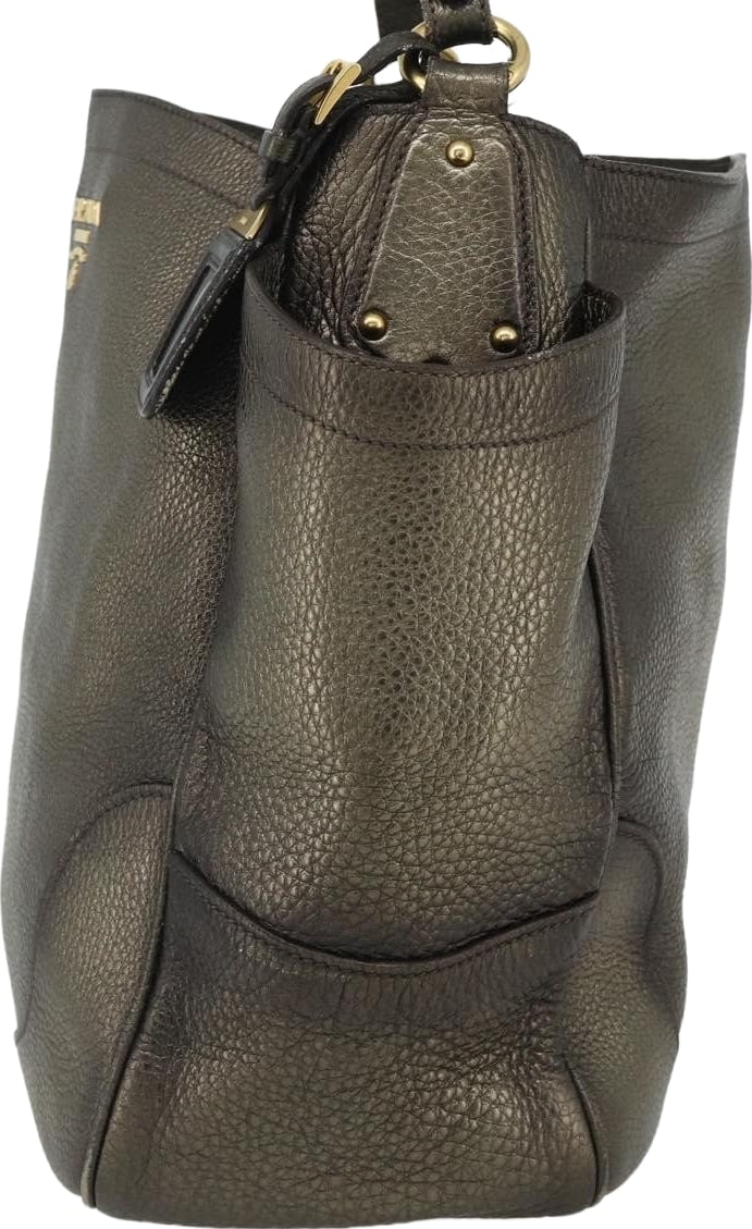 Prada Side Pocket Hobo Vitello Daino Medium