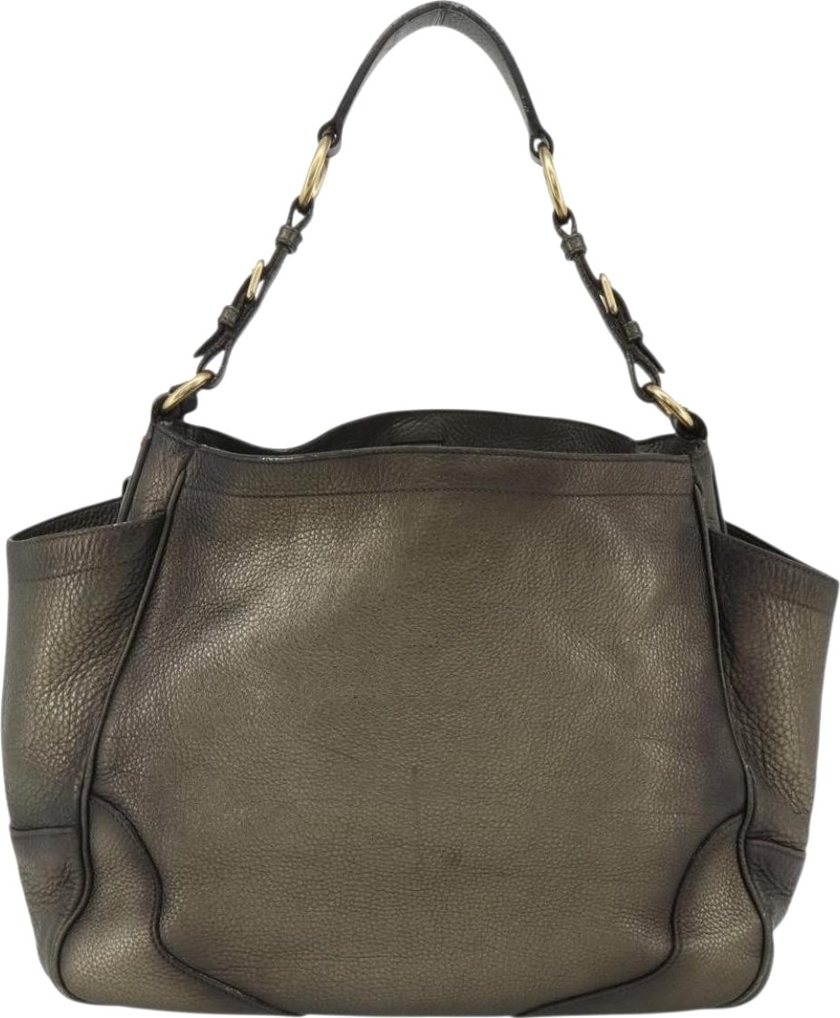 Prada Side Pocket Hobo Vitello Daino Medium