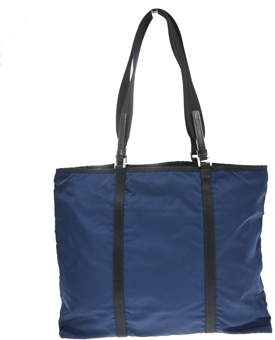 Prada Shoulder Canvas and Leather XL