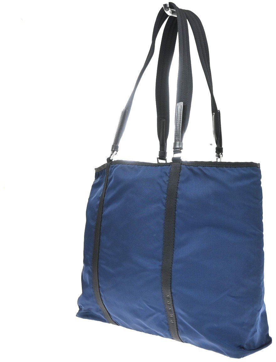 Prada Shoulder Canvas and Leather XL