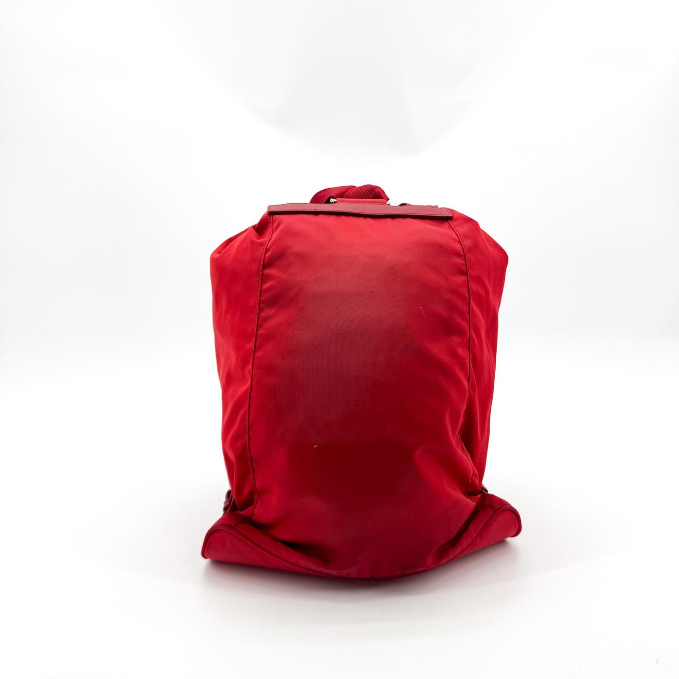 Prada Front Zip Drawstring Tessuto Large
