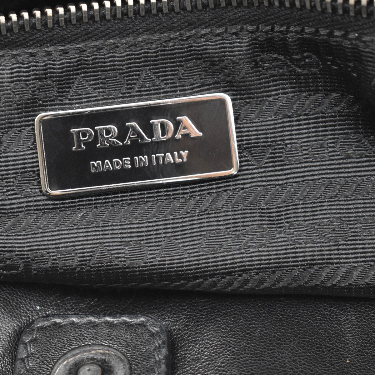 Prada Gaufre Shopping Tessuto Large