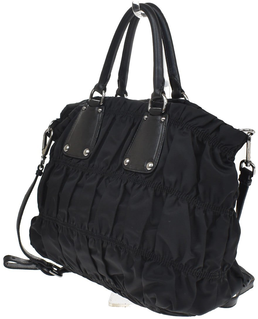 Prada Gaufre Shopping Tessuto Large