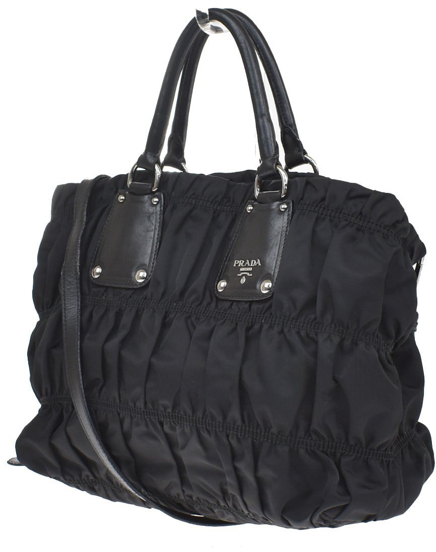 Prada Gaufre Shopping Tessuto Large