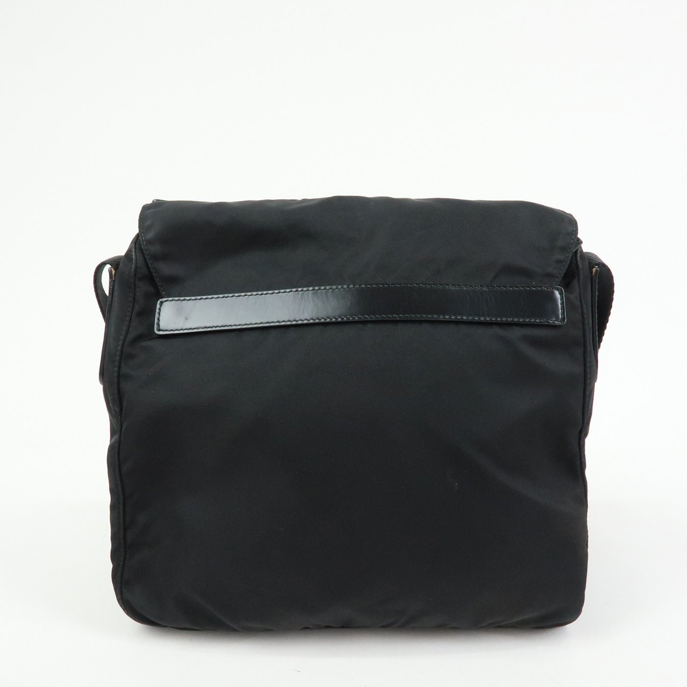 Prada Zip Buckle Messenger Tessuto Small