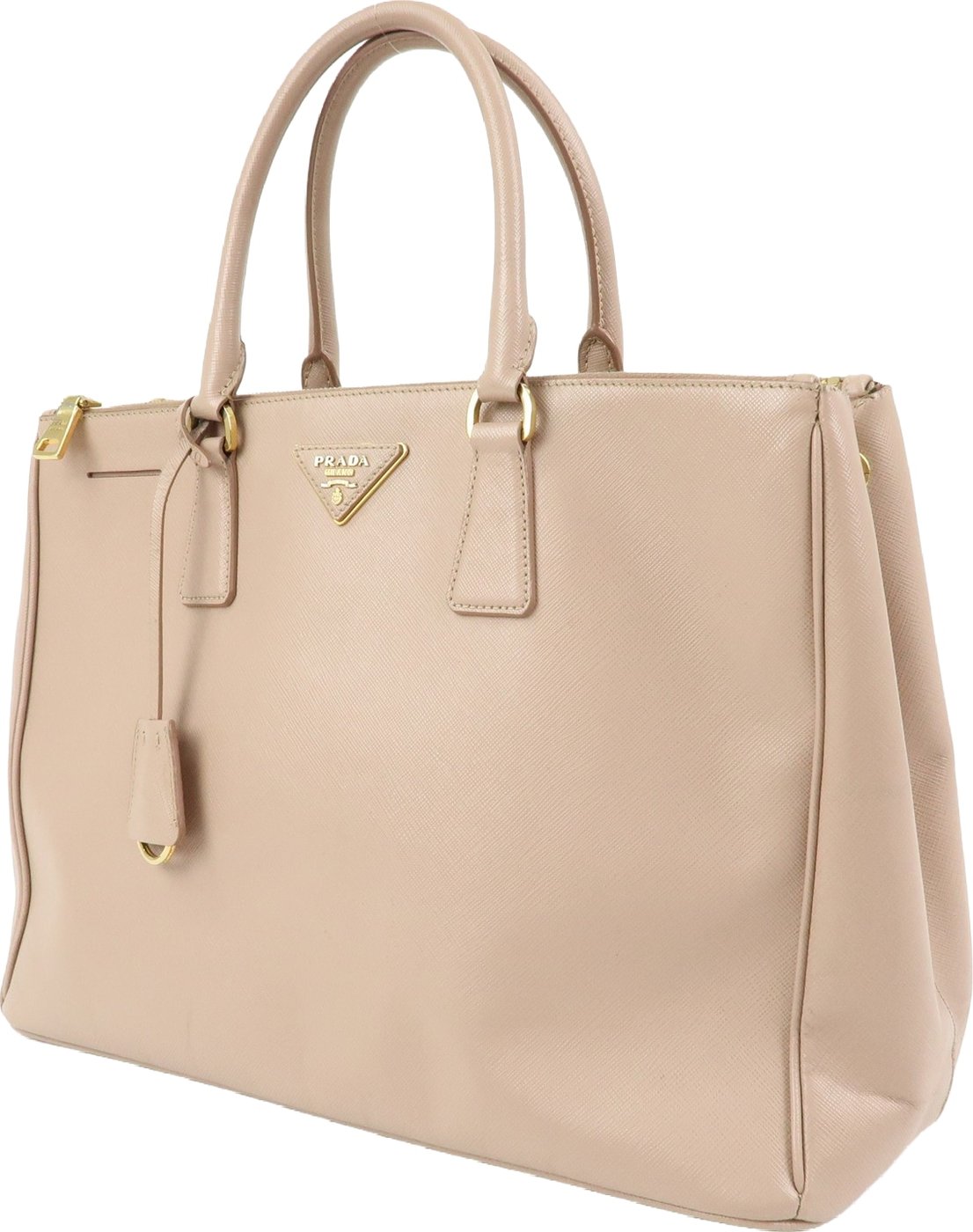 Prada Galleria Double Zip Saffiano Leather Large