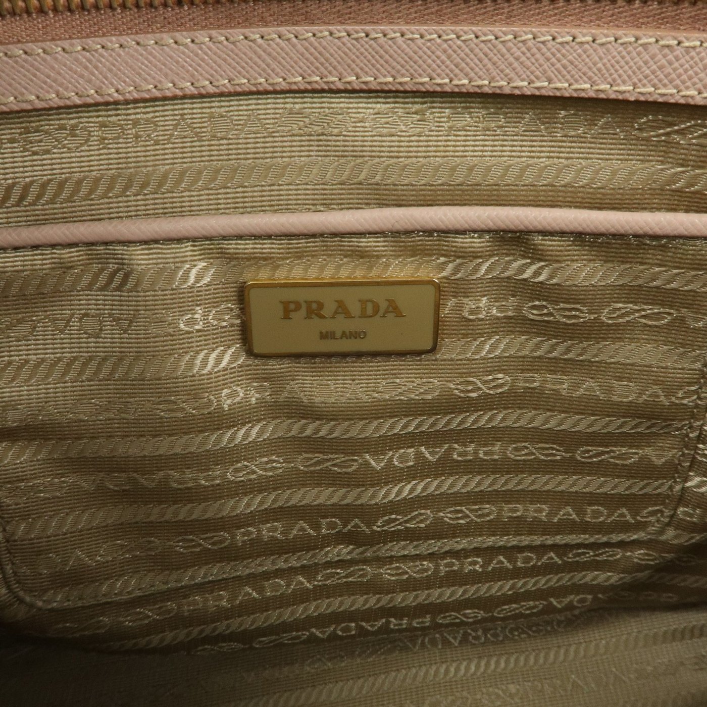 Prada Galleria Double Zip Saffiano Leather Large