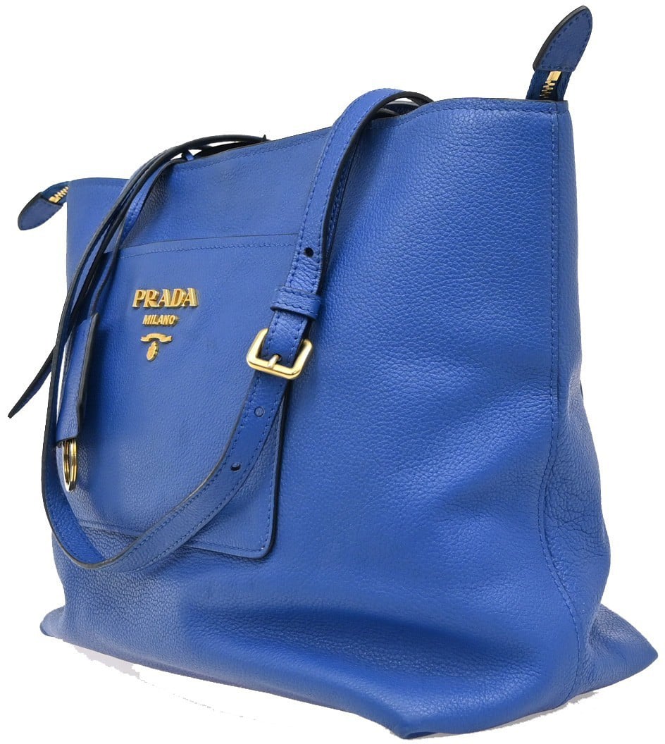 Prada Front Pocket Shopping Vitello Daino Medium