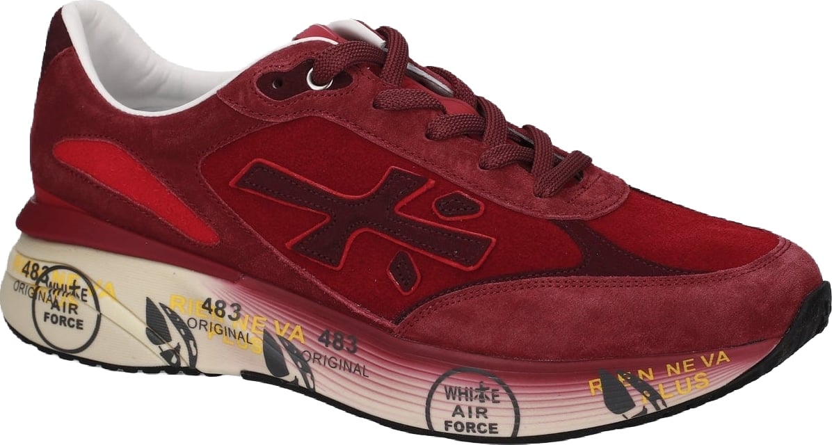 Heren Moerun Sneaker Red