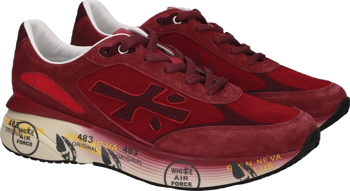 Heren Moerun Sneaker Red