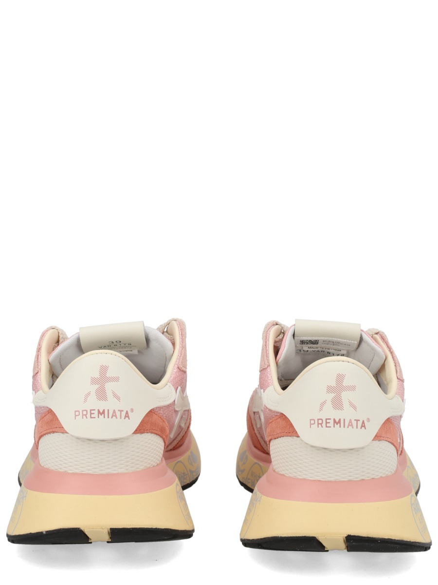 Lauryn Mesh Suede Sporty Sneakers