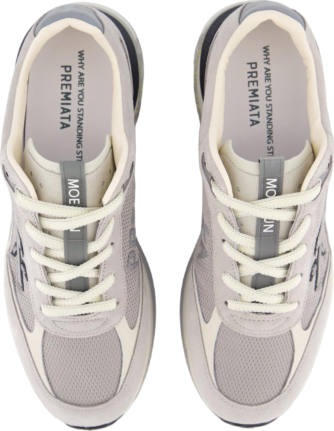 Heren Moerun Sneaker Grijs