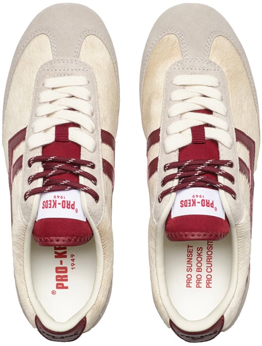 Sneakers Ivory Bordeaux