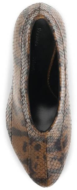 Proenza Schouler Brown Calf Leather Bos Taurus High Heel Pumps