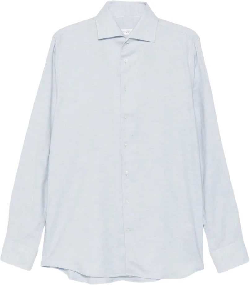 hemd licht blauw flannel